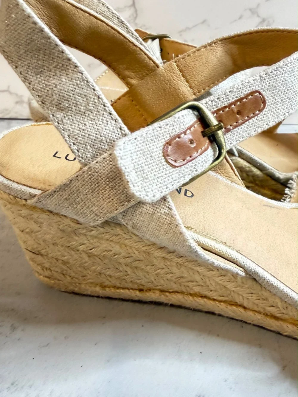 Lucky Brand Linen Espadrille